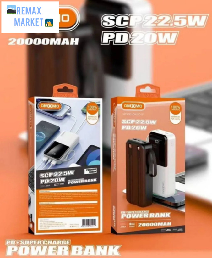 پاوربانک او ام ایکس ام او مدل OX-PD15