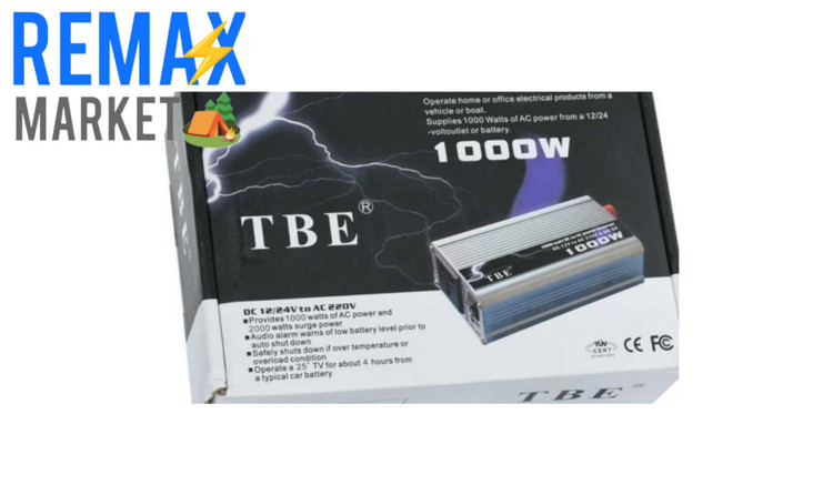 مبدل برق خودرو TBEمدل 12V-TO-220V-1000W