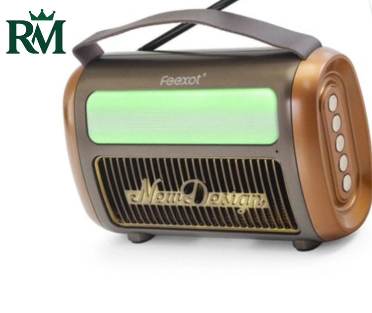 رادیو پرتابل FX-2512B؛ تلفیق اصالت کلاسیک با فناوری مدرن