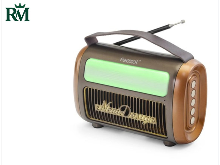 رادیو پرتابل FX-2512B؛ تلفیق اصالت کلاسیک با فناوری مدرن