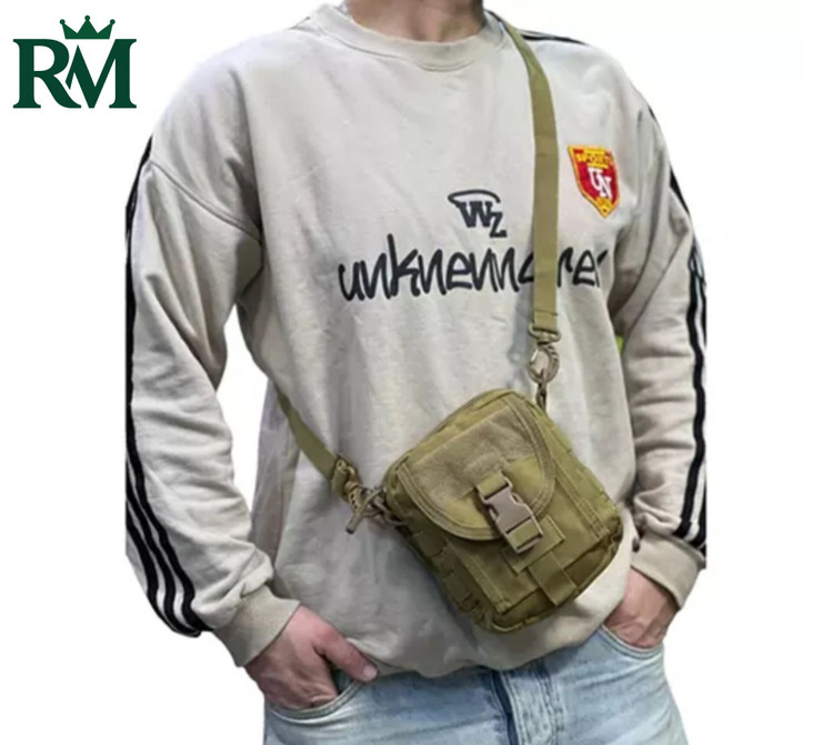 کیف دوشی کوچک تاکتیکال دو حالته پارچه اکسفورد ضد آب