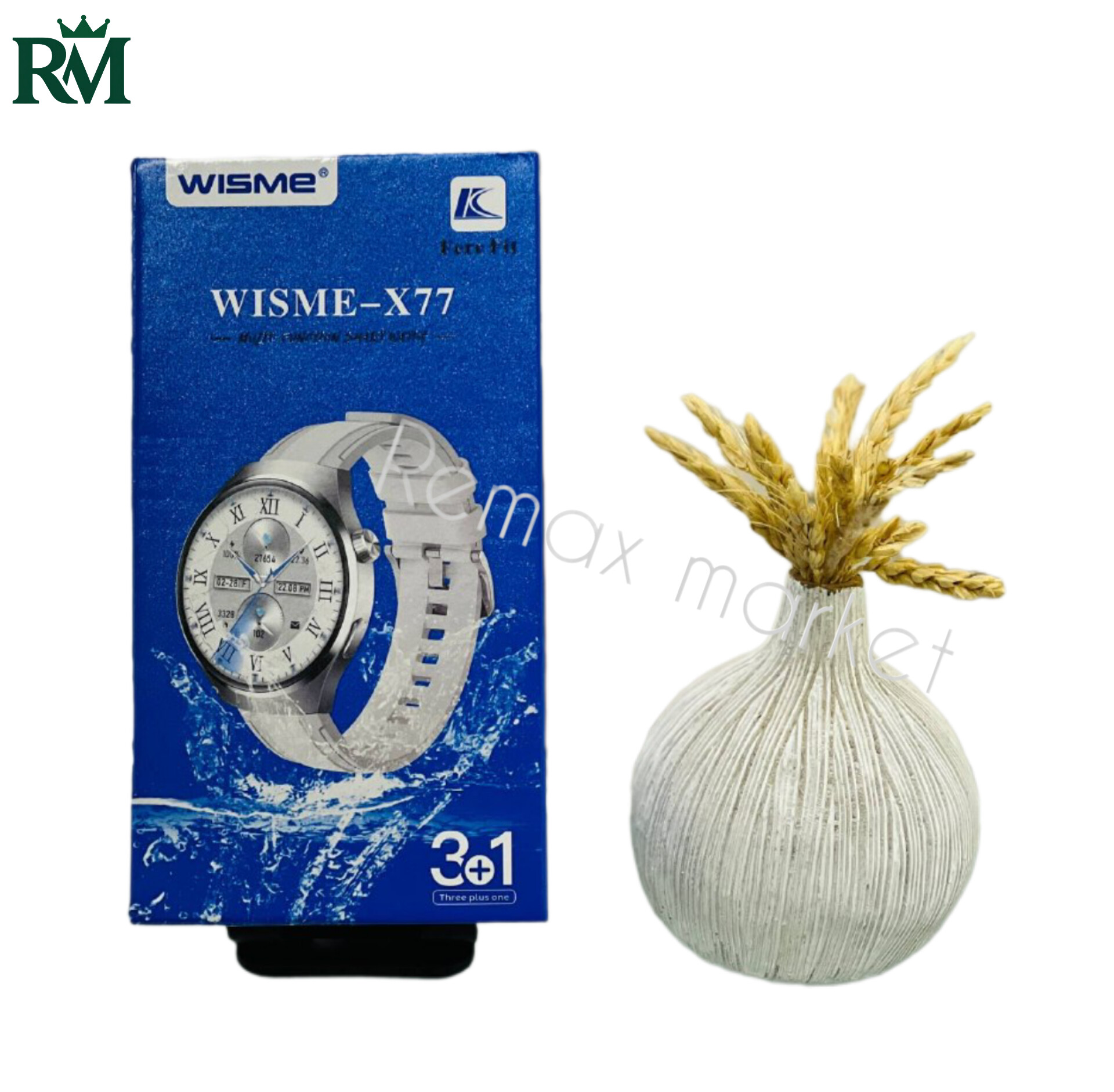 ساعت هوشمند ویسمی مدل WISME X77 نمایشگر AMOLED